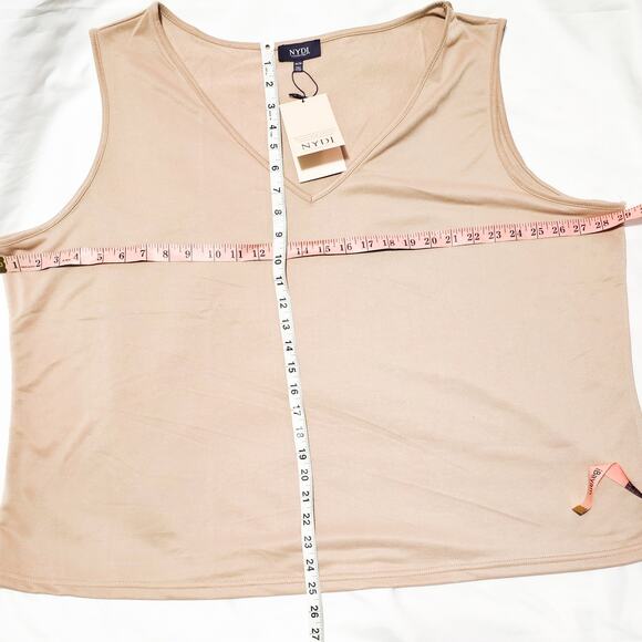 NYDJ New taupe French Terry lounge set size 2x-3x - Picture 6 of 16